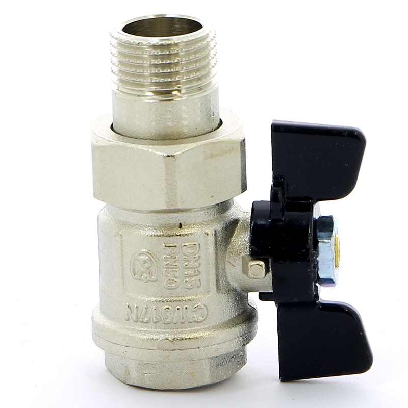 Кран шаровой американка Bugatti NEW JERSEY (922) 3/4" ВН (09220005)